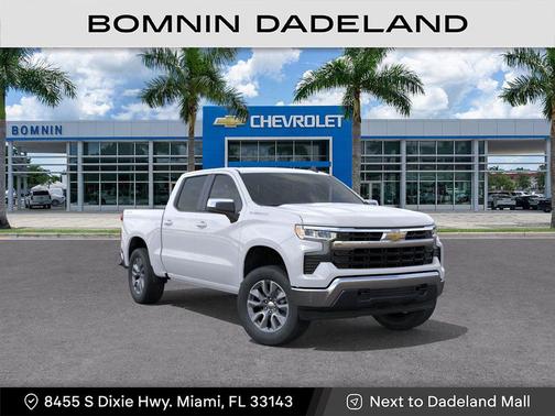 Summit White 2026 Chevrolet Silverado 1500 LT