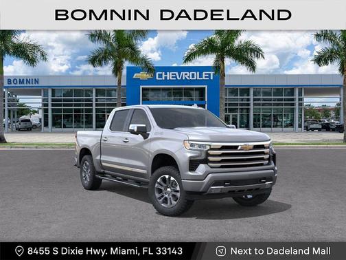 Sterling Gray Metallic 2026 Chevrolet Silverado 1500 High Country