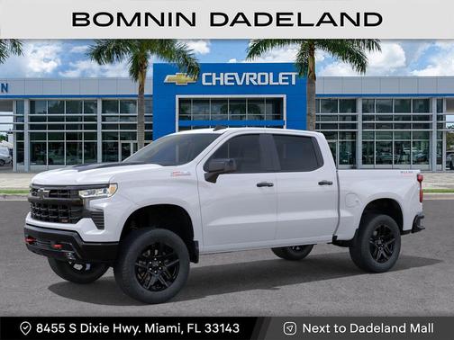 Summit White 2026 Chevrolet Silverado 1500 LT Trail Boss