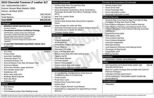 2023 Chevrolet Traverse LT Leather