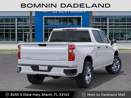 Summit White 2026 Chevrolet Silverado 1500 Custom