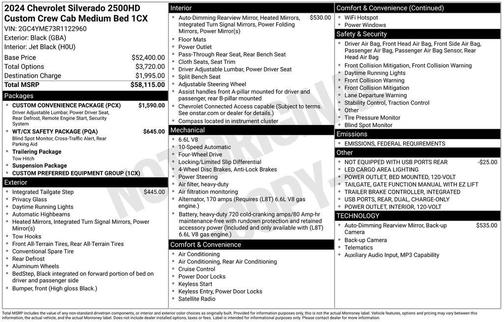 2024 Chevrolet Silverado 2500 Custom