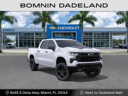 Summit White 2026 Chevrolet Silverado 1500 LT Trail Boss