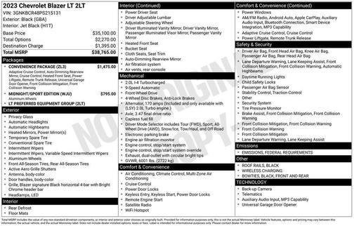 2023 Chevrolet Blazer 2LT