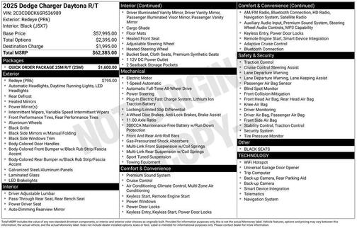 2025 Dodge Charger Daytona R/T