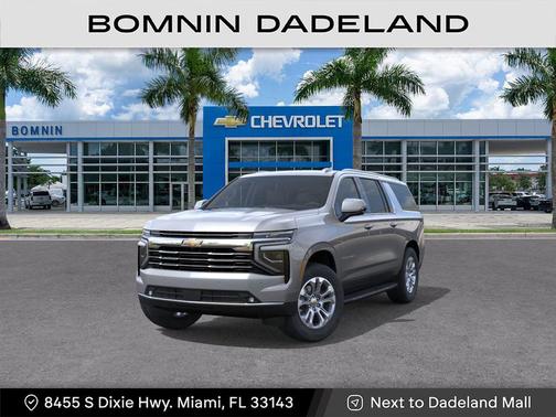 Sterling Gray Metallic 2026 Chevrolet Suburban LT