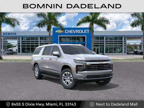 Sterling Gray Metallic 2026 Chevrolet Suburban LT