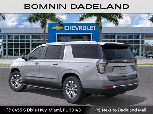 Sterling Gray Metallic 2026 Chevrolet Suburban LT
