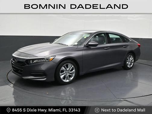 Gray 2018 Honda Accord LX