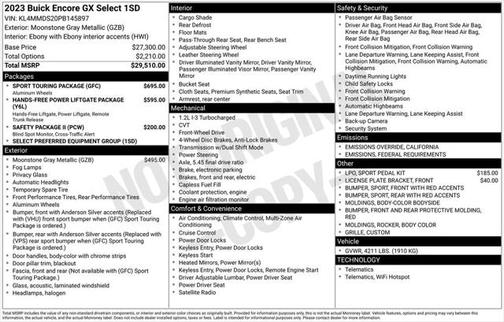 2023 Buick Encore GX Select