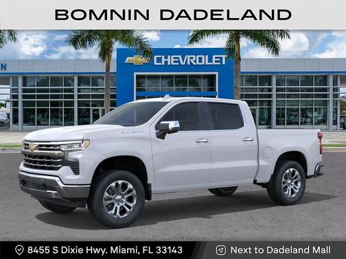 Polar White 2026 Chevrolet Silverado 1500 LTZ