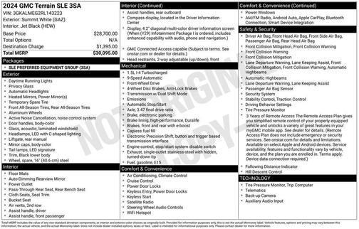 2024 GMC Terrain SLE