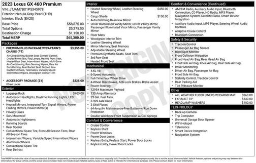 2023 Lexus GX 460 Premium
