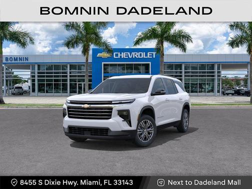 Summit White 2026 Chevrolet Traverse LT