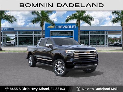 Black 2026 Chevrolet Silverado 1500 High Country