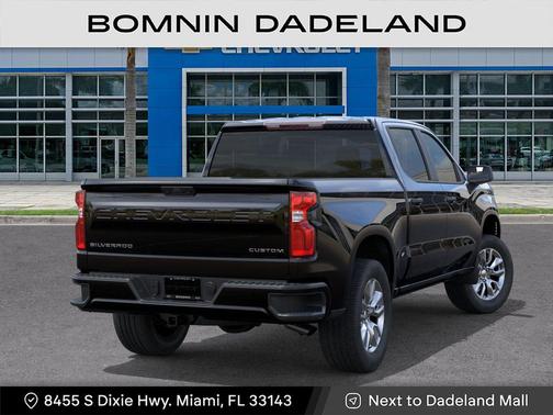Black 2026 Chevrolet Silverado 1500 Custom