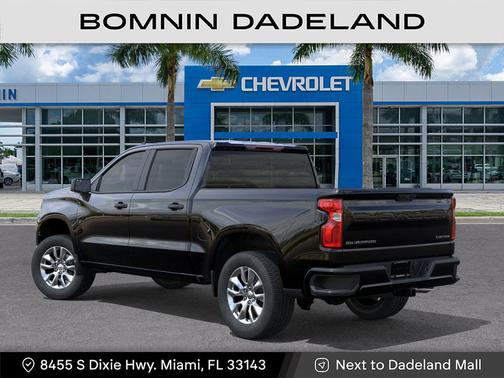 Black 2026 Chevrolet Silverado 1500 Custom