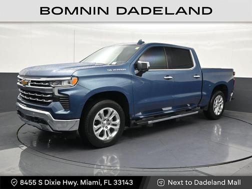 Lakeshore Blue 2024 Chevrolet Silverado 1500 LTZ