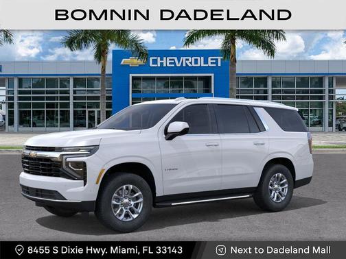 Summit White 2026 Chevrolet Tahoe LS