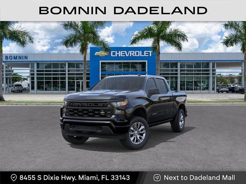 Black 2026 Chevrolet Silverado 1500 Custom