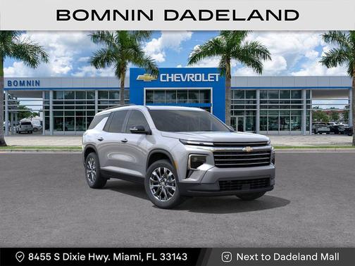 Sterling Gray Metallic 2026 Chevrolet Traverse LT