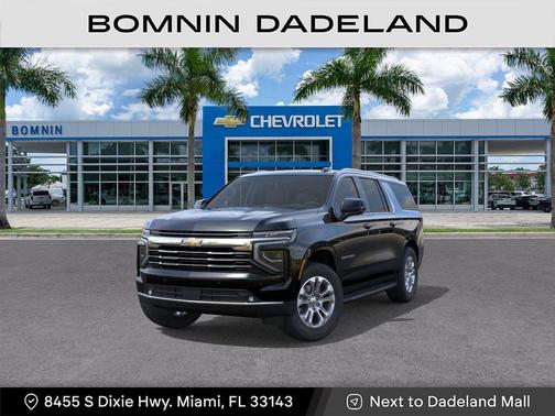 Black 2026 Chevrolet Suburban LT
