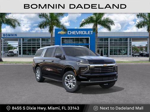 Black 2026 Chevrolet Suburban LT