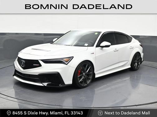 White 2025 Acura Integra Type S