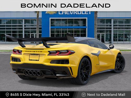 Yellow 2026 Chevrolet Corvette ZR1