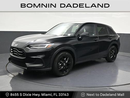 Black 2024 Honda HR-V Sport