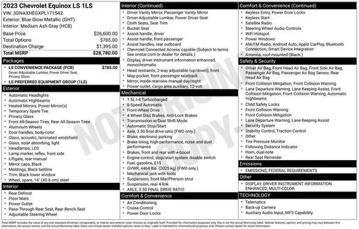 2023 Chevrolet Equinox LS