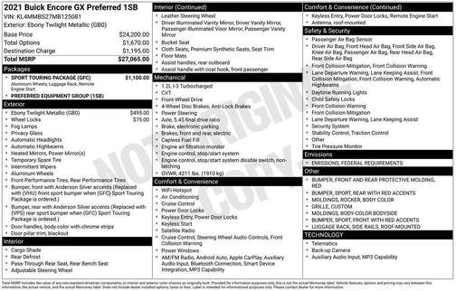 2021 Buick Encore GX Preferred