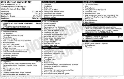 2019 Chevrolet Equinox 1LT