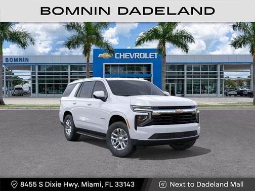 Summit White 2026 Chevrolet Tahoe LS