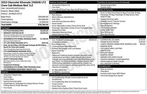 2023 Chevrolet Silverado 2500 LTZ