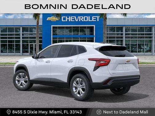 Summit White 2026 Chevrolet Trax LS