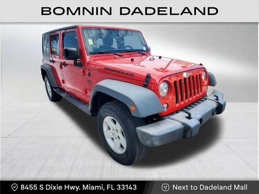 2018 Jeep Wrangler JK Unlimited Sport