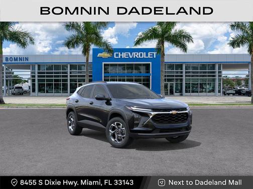 Black Metallic 2026 Chevrolet Trax LT