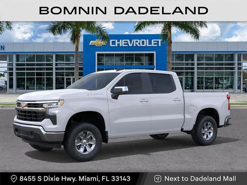 Summit White 2026 Chevrolet Silverado 1500 LT