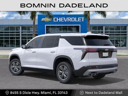 Summit White 2026 Chevrolet Traverse LT