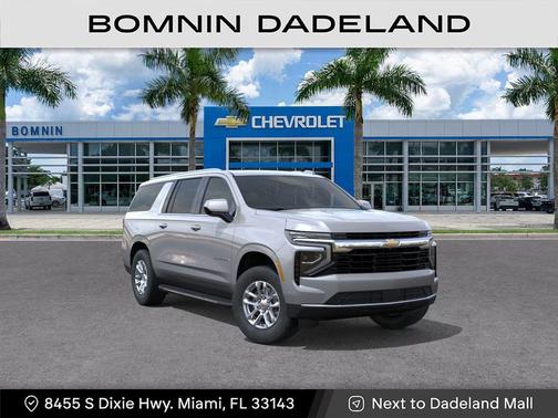 Sterling Gray Metallic 2026 Chevrolet Suburban LS