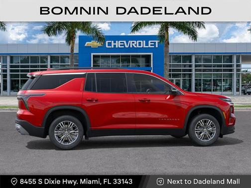 Radiant Red 2026 Chevrolet Traverse LT