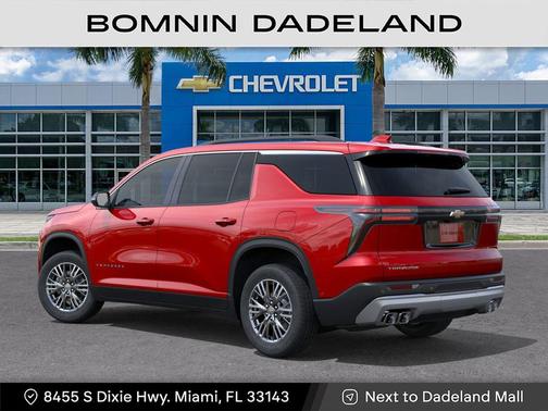 Radiant Red 2026 Chevrolet Traverse LT