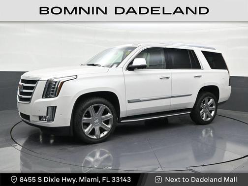 Crystal White Tricoat 2019 Cadillac Escalade Luxury