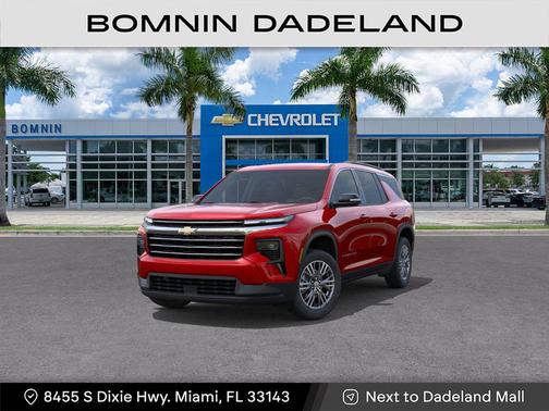 Radiant Red 2026 Chevrolet Traverse LT