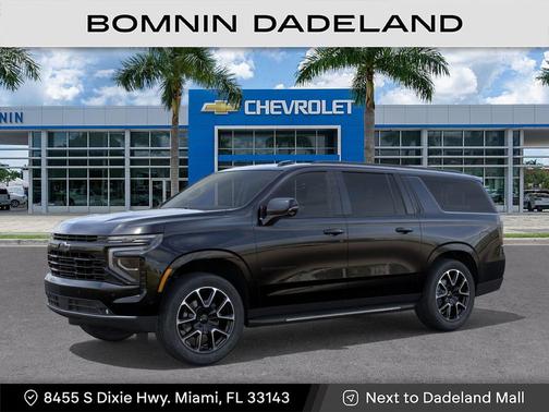 Black 2026 Chevrolet Suburban RST