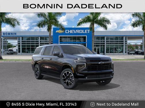 Black 2026 Chevrolet Suburban RST