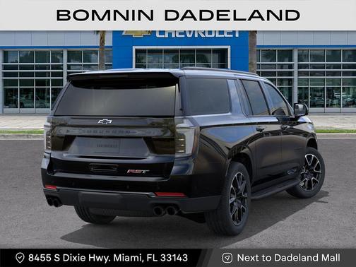 Black 2026 Chevrolet Suburban RST