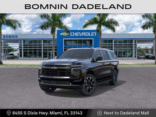 Black 2026 Chevrolet Suburban RST