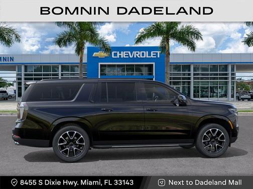 Black 2026 Chevrolet Suburban RST